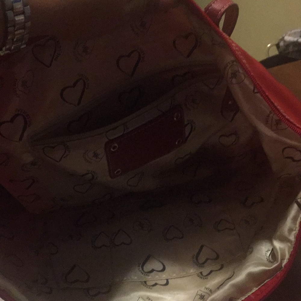 Red tote long champ style